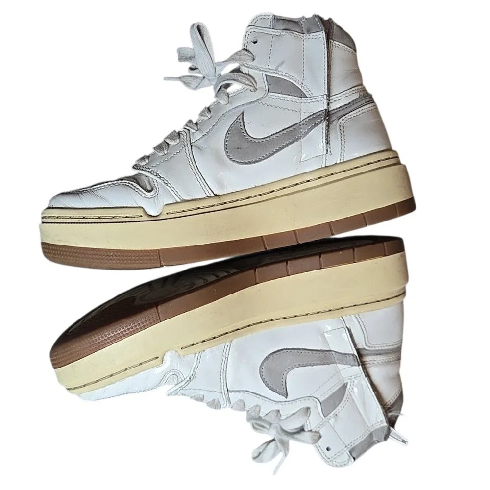 Nike Air Jordan 1 Elevate High SE DZ3744-100 Sail College Grey Gum Sz 7.5 Womens